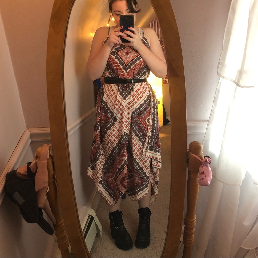 American Rag Long Patterned Dress